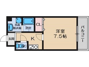 エルカーサ正雀2の物件間取画像